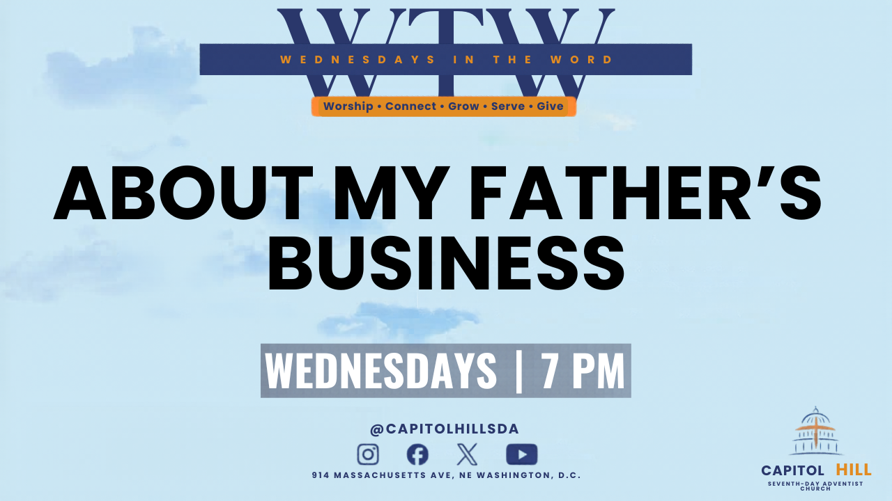 About My Father's Business WIW Series